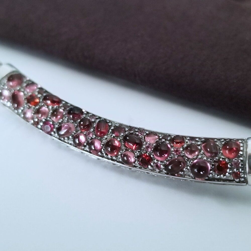 SOLD - JOHN HARDY *RARE* Raspberry Lava Tourmaline Necklace - 18" - New! $1495 - Picture 6 of 8